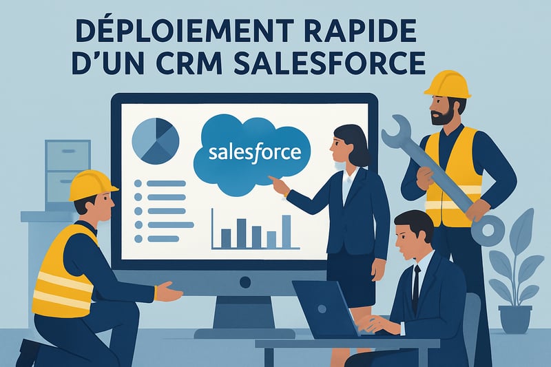 Déploiement rapide d'un CRM Salesforce chez une entreprise Déploiement rapide d'un CRM Salesforce chez une entreprise